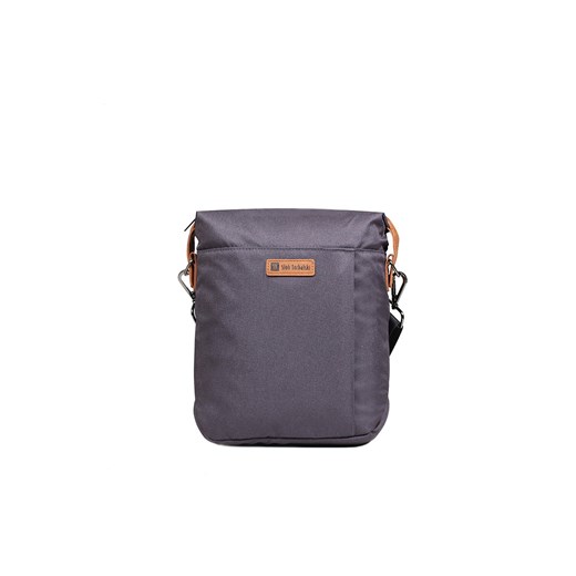 torba Traveler grafitowo-brązowa ze sklepu Słoń Torbalski w kategorii Saszetki - zdjęcie 187762428