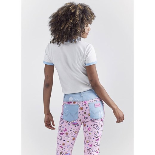 Wrangler Koszulka w kolorze białym Wrangler S okazja Limango Polska