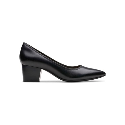Clarks Skórzane czółenka w kolorze czarnym ze sklepu Limango Polska w kategorii Czółenka - zdjęcie 187763976