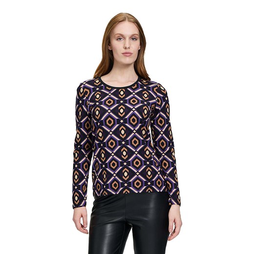 Betty Barclay Koszulka w kolorze czarno-fioletowo-brązowym ze sklepu Limango Polska w kategorii Bluzki damskie - zdjęcie 187764265