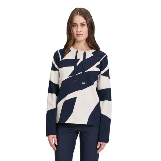 Betty Barclay Sweter w kolorze kremowo-granatowym ze sklepu Limango Polska w kategorii Swetry damskie - zdjęcie 187765206