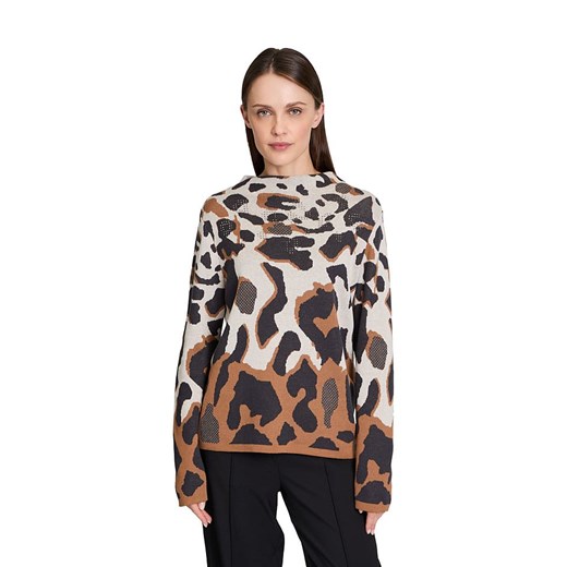 Betty Barclay Sweter w kolorze beżowo-brązowo-szarym ze sklepu Limango Polska w kategorii Swetry damskie - zdjęcie 187765255