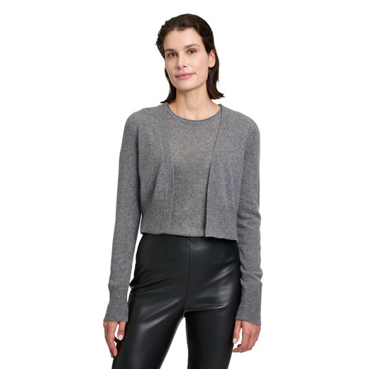 Betty Barclay Kaszmirowy kardigan w kolorze szarym ze sklepu Limango Polska w kategorii Swetry damskie - zdjęcie 187765318