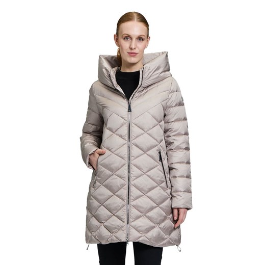 Betty Barclay Płaszcz pikowany w kolorze beżowym ze sklepu Limango Polska w kategorii Kurtki damskie - zdjęcie 187765557