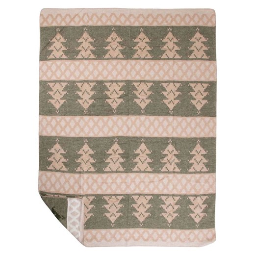 Mars &amp; More Pled &quot;Tree&quot; w kolorze zielono-beżowym - 200 x 150 cm ze sklepu Limango Polska w kategorii Tekstylia - zdjęcie 187765929