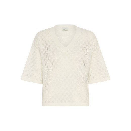 Kaffe Sweter w kolorze kremowym Kaffe XL okazja Limango Polska