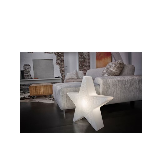 8 seasons Dekoracyjna lampa solarna LED z funkcją zmiany koloru - Ø 60 cm ze sklepu Limango Polska w kategorii Oświetlenie - zdjęcie 187771975