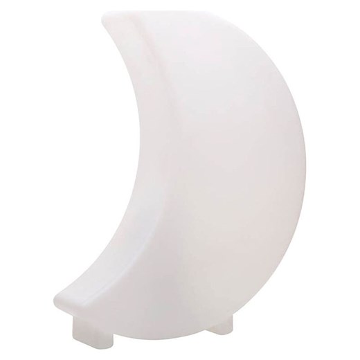 8 seasons Dekoracyjna lampa LED &quot;Shining Moon&quot; w kolorze białym - 28,5 x 41 cm ze sklepu Limango Polska w kategorii Oświetlenie - zdjęcie 187772085