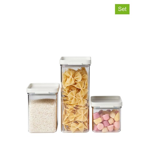 Mepal Pojemniki (3 szt.) w kolorze białym ze sklepu Limango Polska w kategorii Pojemniki kuchenne - zdjęcie 187772536