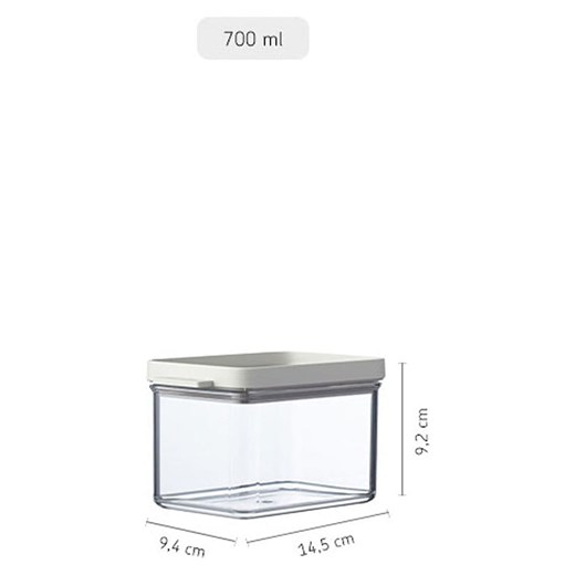 Mepal Pojemnik w kolorze zielonym - 700 ml ze sklepu Limango Polska w kategorii Pojemniki kuchenne - zdjęcie 187772547