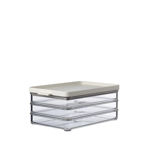 Mepal Pojemnik w kolorze białym na wędliny - 21,9 x 10 x 14,9 cm ze sklepu Limango Polska w kategorii Pojemniki kuchenne - zdjęcie 187772576