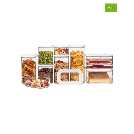 Mepal Pojemniki (9 szt.) w kolorze białym ze sklepu Limango Polska w kategorii Pojemniki kuchenne - zdjęcie 187772695