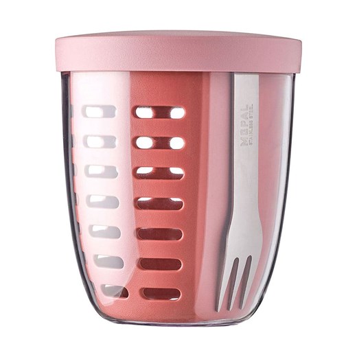 Mepal Pojemnik w kolorze fiołkowym na owoce i warzywa - wys. 12,7 x Ø 10,7 cm ze sklepu Limango Polska w kategorii Pojemniki kuchenne - zdjęcie 187772775