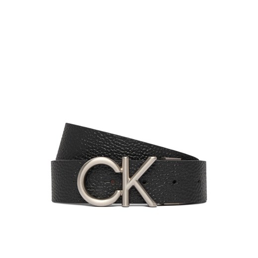 Calvin Klein Pasek Męski Ck Hallmark Logo 35Mm Adj/Rev LV04D7034G Czarny ze sklepu MODIVO w kategorii Paski męskie - zdjęcie 187774187