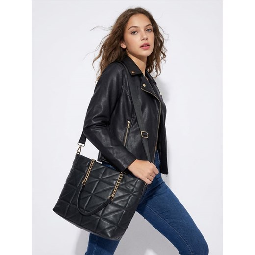 Sinsay - Torebka - czarny ze sklepu Sinsay w kategorii Torby Shopper bag - zdjęcie 187775199