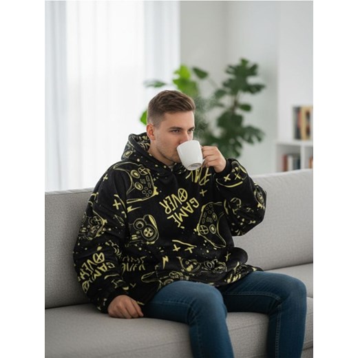 Sinsay - Bluza snuddie - zielony Sinsay One Size Sinsay