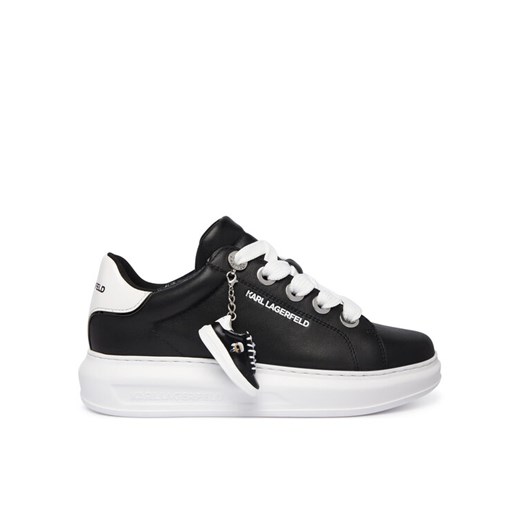 Sneakersy KARL LAGERFELD Kapri KL62519 Czarny ze sklepu eobuwie.pl w kategorii Buty sportowe damskie - zdjęcie 187775366