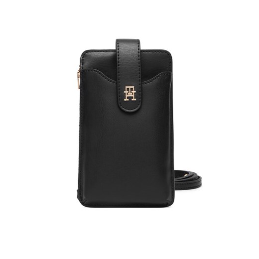 Etui na telefon Tommy Hilfiger Th Icon Phone Wallet AW0AW18137 Czarny ze sklepu eobuwie.pl w kategorii Etui - zdjęcie 187775369