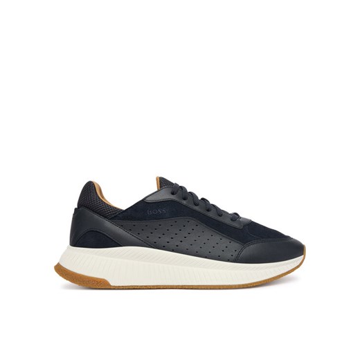 Sneakersy BOSS Ttnm Evo 50557865 Granatowy ze sklepu eobuwie.pl w kategorii Buty sportowe męskie - zdjęcie 187775376