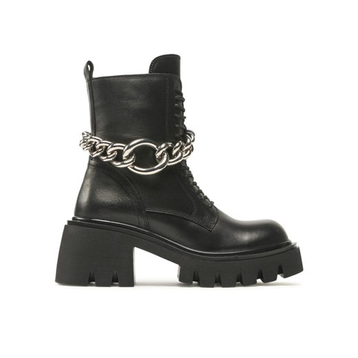 Trapery Badura 8099 Czarny ze sklepu eobuwie.pl w kategorii Workery damskie - zdjęcie 187775396