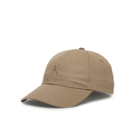 Calvin Klein Czapka z daszkiem Monogram Embroidery Baseball Cap LV04K5024G Beżowy ze sklepu MODIVO w kategorii Czapki z daszkiem męskie - zdjęcie 187776019