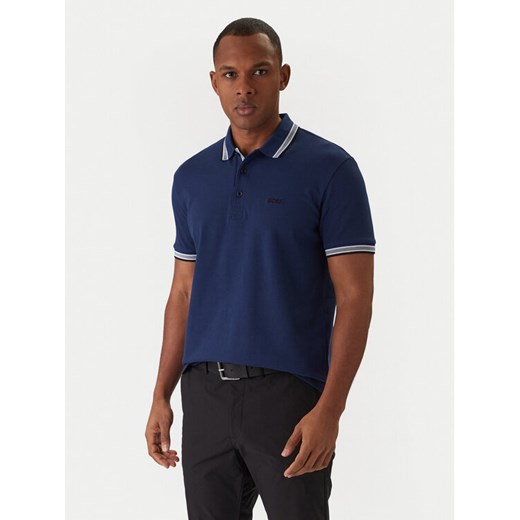 BOSS Polo Paddy 50469055 Granatowy Regular Fit ze sklepu MODIVO w kategorii T-shirty męskie - zdjęcie 187776036