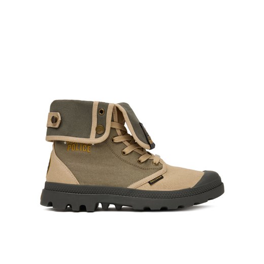 Palladium Trapery Baggy Hawkins Police 04623-308-M Zielony ze sklepu MODIVO w kategorii Buty zimowe męskie - zdjęcie 187776037