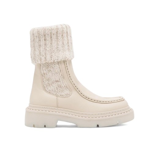 Badura Botki OVAR-23AW111 Beżowy ze sklepu MODIVO w kategorii Workery damskie - zdjęcie 187776038