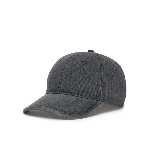Calvin Klein Czapka z daszkiem Denim Emblem Burnout LV04F5042G Szary ze sklepu MODIVO w kategorii Czapki z daszkiem damskie - zdjęcie 187776045