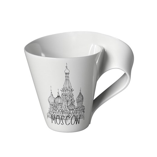 Villeroy &amp; Boch Kubek &quot;Modern Cities - Moscow&quot; w kolorze białym do kawy - 300 ml ze sklepu Limango Polska w kategorii Dzbanki i zaparzacze - zdjęcie 187776718