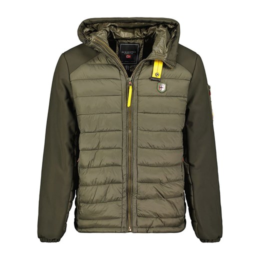 Geographical Norway Kurtka pikowana &quot;Abator&quot; w kolorze khaki ze sklepu Limango Polska w kategorii Kurtki męskie - zdjęcie 187776918