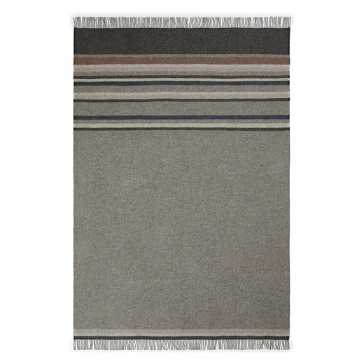 Lanerossi Wełniany koc &quot;Madison&quot; w kolorze niebieskim - 240 x 140 cm Lanerossi onesize okazja Limango Polska