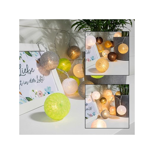 Hollybell Łańcuch świetlny LED ze wzorem - dł. 200 cm ze sklepu Limango Polska w kategorii Oświetlenie - zdjęcie 187777025