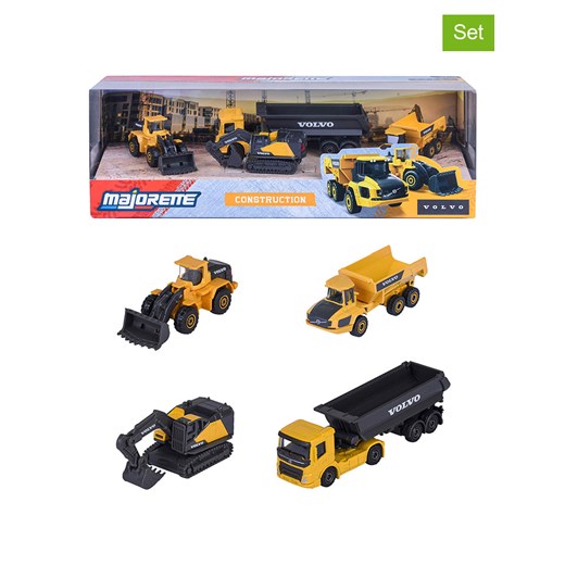Dickie 4-częściowy zestaw &quot;Volvo Construction&quot; w kolorze żółtym - 3+ ze sklepu Limango Polska w kategorii Zabawki - zdjęcie 187777629