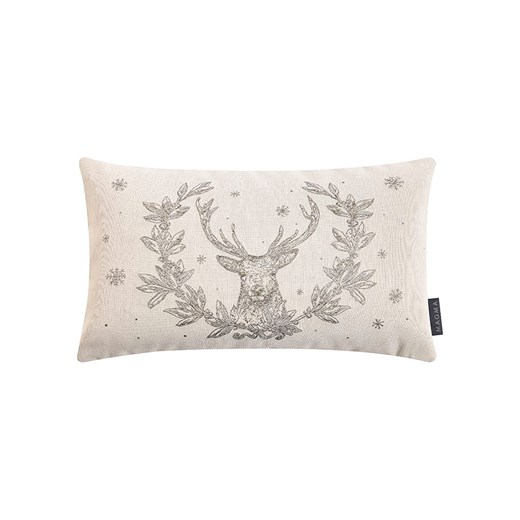 Magma Heimtex Poszewka &quot;Hunter&quot; w kolorze beżowym na poduszkę - 30 x 50 cm ze sklepu Limango Polska w kategorii Poduszki dekoracyjne - zdjęcie 187777659