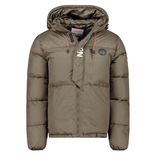 Geographical Norway Kurtka zimowa &quot;Betincelle&quot; w kolorze khaki ze sklepu Limango Polska w kategorii Kurtki męskie - zdjęcie 187777757