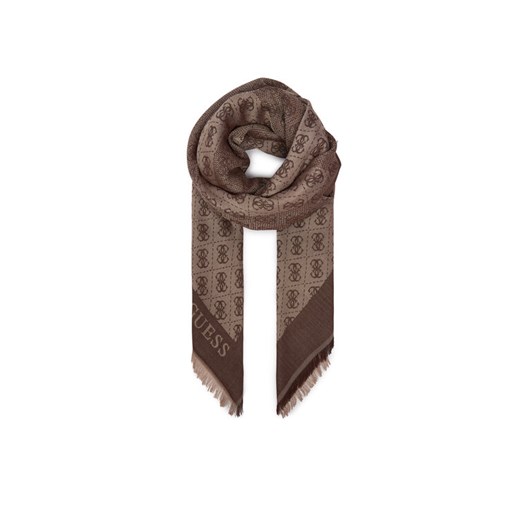 Chusta Guess AW5449 VIS03 Brązowy ze sklepu eobuwie.pl w kategorii Szaliki i chusty damskie - zdjęcie 187777938