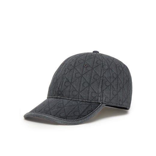 Czapka z daszkiem Calvin Klein Denim Emblem Burnout LV04D5048G Szary ze sklepu eobuwie.pl w kategorii Czapki z daszkiem męskie - zdjęcie 187777967