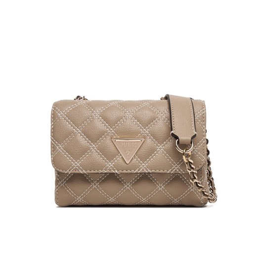 Guess Torebka Giully II Mini HWQG96 73740 Beżowy Guess OS MODIVO