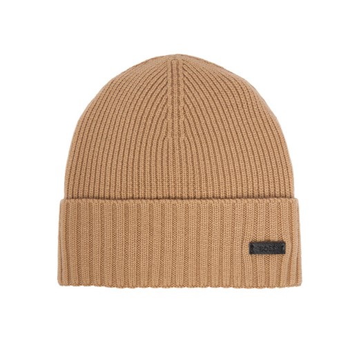 Boss Czapka Fati 50495306 Beżowy ze sklepu MODIVO w kategorii Czapki zimowe męskie - zdjęcie 187778296