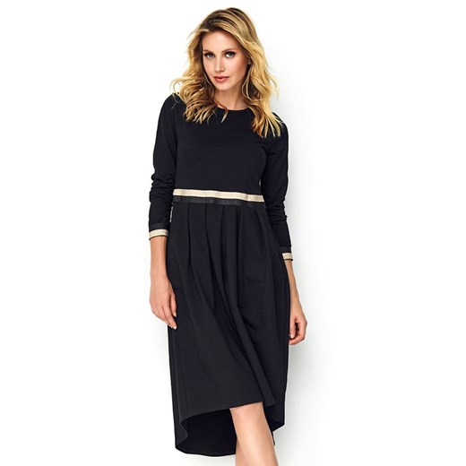 made of emotion Sukienka w kolorze czarnym ze sklepu Limango Polska w kategorii Sukienki - zdjęcie 187778899