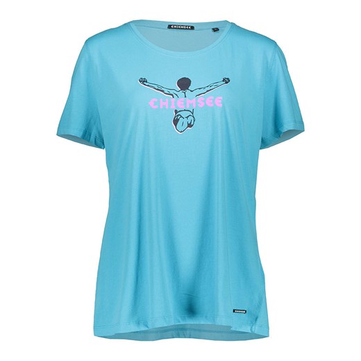 Chiemsee Koszulka sportowa w kolorze niebieskim ze sklepu Limango Polska w kategorii Bluzki damskie - zdjęcie 187778969