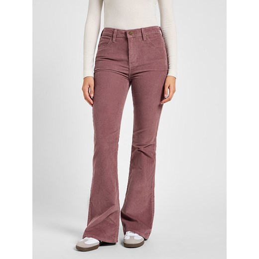 Lee Spodnie sztruksowe &quot;Breese&quot; w kolorze jagodowym ze sklepu Limango Polska w kategorii Spodnie damskie - zdjęcie 187779408