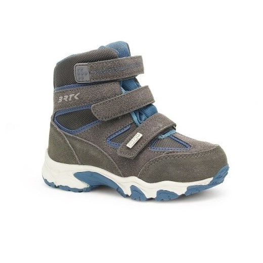 Trzewiki Ocieplane Bartek 14656005, Szary ze sklepu Wojas w kategorii Buty zimowe dziecięce - zdjęcie 187780168