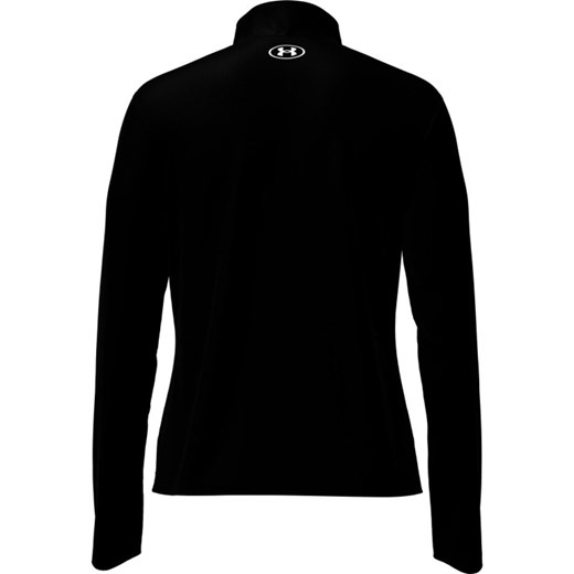 Damska bluza treningowa Under Armour UA Tech WM Tape Half Zip - czarna ze sklepu Sportstylestory.com w kategorii Bluzy damskie - zdjęcie 187780759