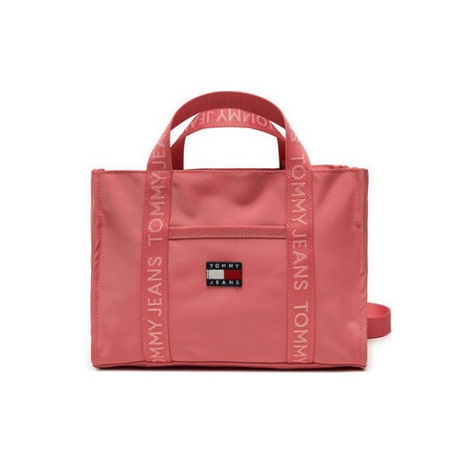 Torebka Tommy Jeans AW0AW17356 Różowy ze sklepu eobuwie.pl w kategorii Torebki damskie - zdjęcie 187780986
