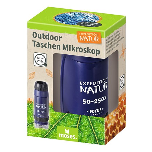moses. Outdoorowy mikroskop kieszonkowy &quot;Expedition Natur&quot; - 6+ ze sklepu Limango Polska w kategorii Zabawki - zdjęcie 187781467