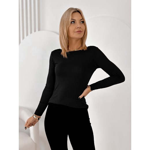 bluzka tonale czarna one size ze sklepu UBRA w kategorii Bluzki damskie - zdjęcie 187781969