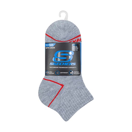 Skechers Skarpety (10 par) w kolorze czarnym, białym i szarym Skechers 27,5-35,5 okazja Limango Polska