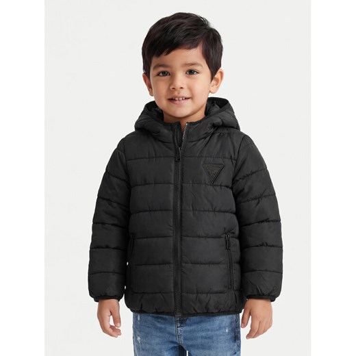 Guess Kurtka puchowa H4BT03 WCFM0 Czarny Regular Fit Guess 6Y MODIVO
